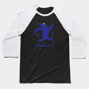 RunRunLive Navy Logo for shirts Baseball T-Shirt